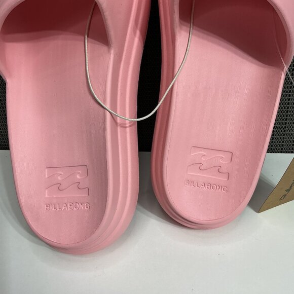 Billabong X Quiksilver Pink Slide Sandals Size 8 Cloud Eva Recovery Platform - Picture 5 of 7